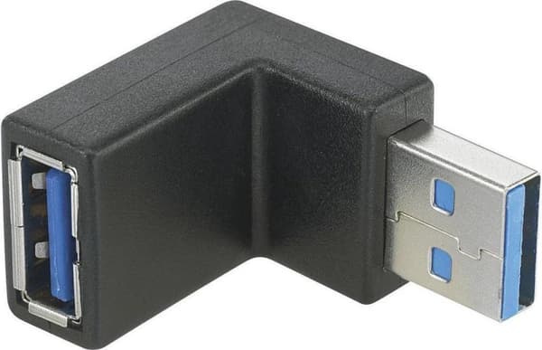 Renkforce USB 3.2 Gen 1 (USB 3.0) Adapter [1x USB 3.2 Gen 1 stik A (USB 3.0) - 1x USB 3.2 Gen 1 stik A (USB 3.0)]