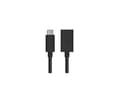 Miniatyrbild 1 av 3: Linksys Belkin - USB-adapter - 24-stifts USB typ C (M) - 9-stifts USB typ A (W) - 12,7 cm (USB 3.0) - svart (F2CU036BTBLK)