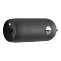 Miniatyrbillede 1 af 4: Belkin BOOST↑CHARGE™ biloplader 20W USB-C strømforsyning - sort