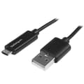 Pikkukuva 1 / 3: StarTech.com 1 m:n mikro-USB-kaapeli LED-latausilmaisimella M/M USB-mikro-USB-latauskaapeli