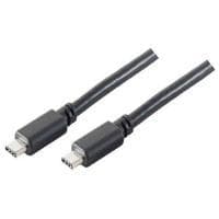 shiverpeaks BASIC-S USB 3.1-kabel, C-kontakt - C-kontakt 1,5 m, 3,1 C-kontakt - 3,1 C-kontakt, USB-standard: USB 3.1, - 1 st (BS77140-1,5)
