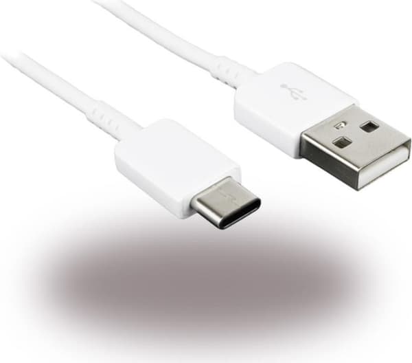 Samsung - EP-DG970BWE - Hurtig opladning / datakabel USB til USB type C - 0,8m - hvid (EP-DR140AWE)