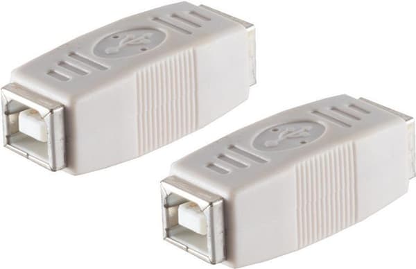shiverpeaks BASIC-S USB-adapter USB-B-kobling - USB-B-kobling, i polypose med Euro (BS77043)