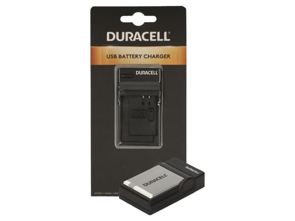 Duracell USB oplader til Canon NB-6L Sort