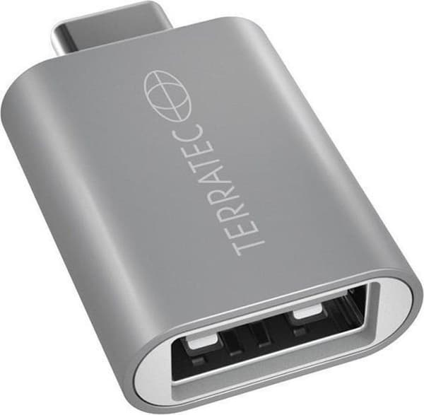 Terratec Connect C1 USB C USB A Sølv