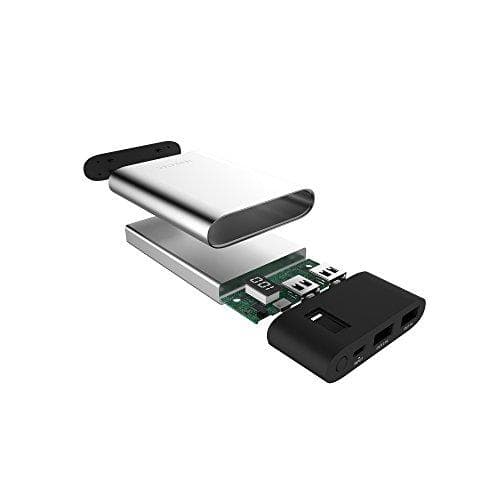 TERRATEC P80 Slim - Oplader Li-Pol 8000 mAh - 2,4 A - 2 udgangsporte (USB (kun strøm)) (218552)