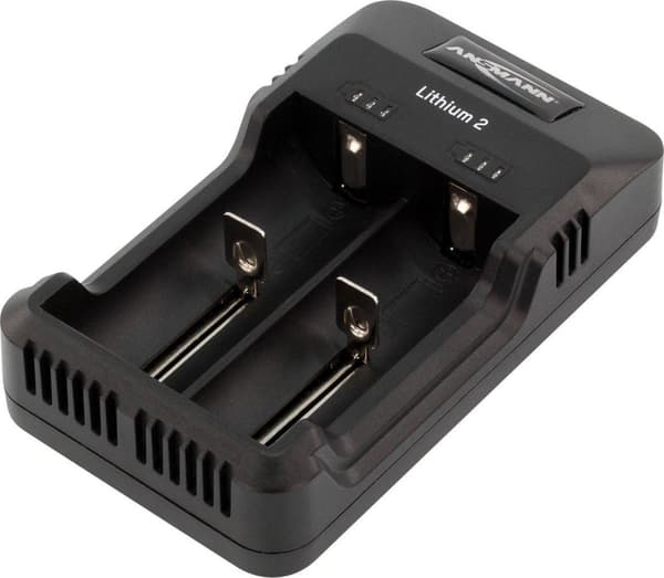 Ansmann Batterioplader Lithium 2 sort 1001-0050 Sort