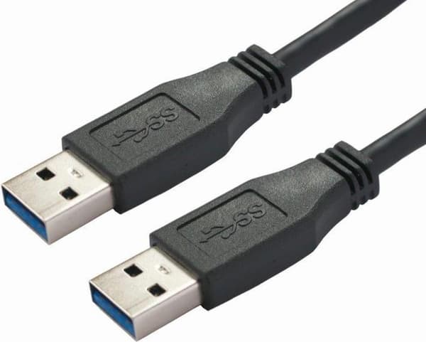 Bachmann - USB-kabel - USB type A (M) til USB type A (M) - USB 3.0 - 2 m - sort