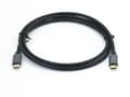 Miniatyrbillede 1 af 5: Udstyr - USB-kabel - USB-C (M) til USB-C (M) - USB 3.2 - 5 A - 50 cm - sort