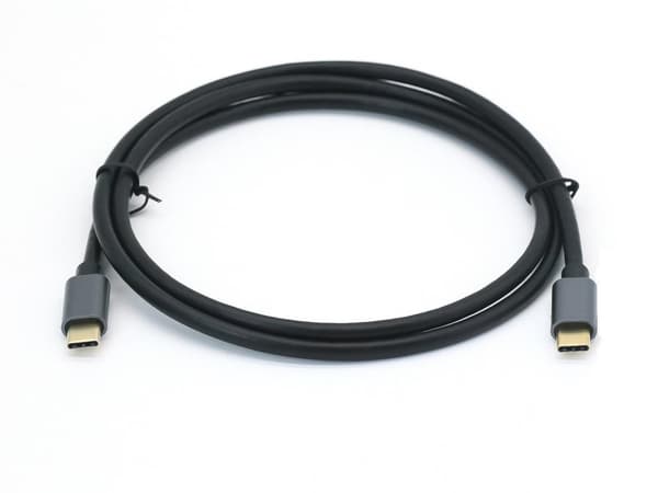 Udstyr - USB-kabel - USB-C (M) til USB-C (M) - USB 3.2 - 5 A - 50 cm - sort