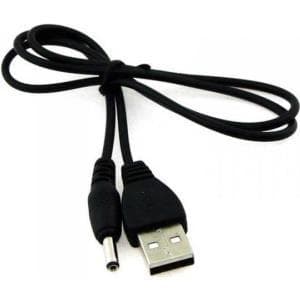 ALLNET USB_DC_5.5MM_1M Universal Black Power Supply & Voltage Converter (USB_DC_5.5_90°_1m) Svart
