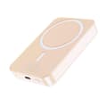 Miniatyrbild 1 av 6: Powerbank Magnetisk med Trådlös Laddning 10000 mAh - Rosa