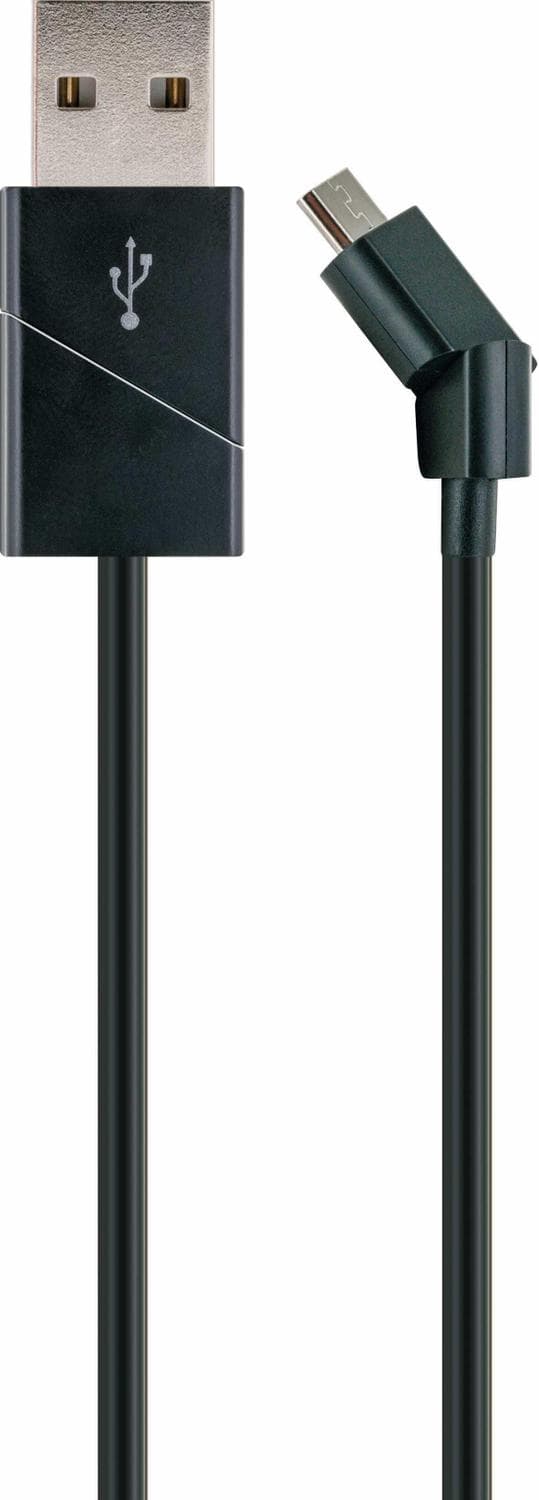 Schwaiger LKW 120 M USB-kabel 1,2 m 2,0 USB A Micro-USB B Svart (LKW120M533)