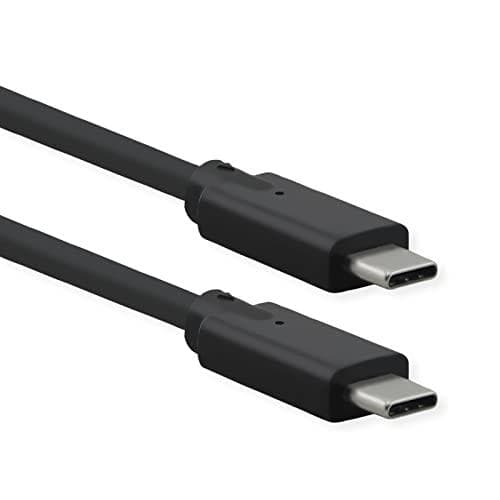 ROLINE 11.02.9071 USB-kabel 1 m USB 3.2 Gen 2 (3.1 Gen 2) USB C sort (11.02.9071)