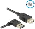 Miniatyrbild 1 av 6: Easy-USB2.0 förlängningskabel USB-A vinklad vänster/höger - 3 meter