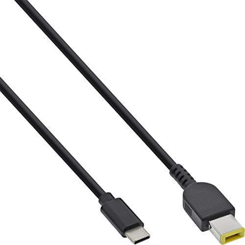 INLINE - Strømkabel - USB-C (M) til strømstik (11 mm x 11 mm x 4,5 mm) (M) - DC 18 - 20 V - 3,25 A - 2 m - Sort