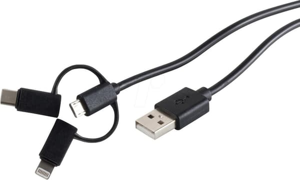shiverpeaks BS14-15035 USB-kabel 2 m 2.0 USB A Micro-USB B Svart (BS14-15035)
