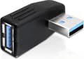 Miniatyrbillede 1 af 4: Delock - Adapter USB 3.0 Stecker-Buchse shoppet 270° horisont
