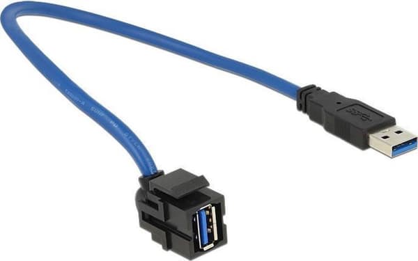 Delock - USB 3.0 A hane till USB 3.0 A hona - 0,5 m