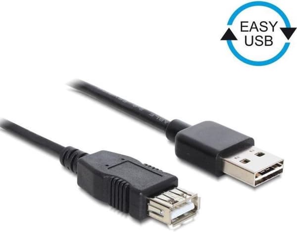 USB belysning Delock A - A St/Bu 5,00m Enkel USB