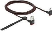 DeLOCK Easy - USB-kaapeli - USB (M) kulma ylös/alas, kaksipuolinen USB-C (M) kulma ylös/alas, kaksipuolinen - USB2.0 - 1,5 m - musta (85277)