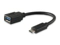Miniatyrbillede 1 af 4: Udstyr 133455 USB-kabel 0,15 m USB 3.2 Gen 1 (3.1 Gen 1) USB C USB A Sort