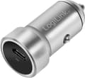 Pikkukuva 1 / 4: LogiLink PA0260 PA0260 USB-laturi Auto Uitgangsstrom (max.) 3000 mA 1 x USB-C-väylä (virransyöttö) USB-virtalähde