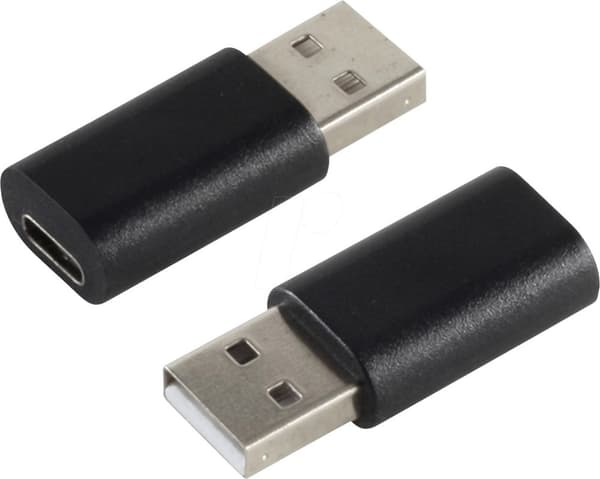 SHIVERPEAKS SHVP BS1405018 - Adapter USB 2.0 A han > C hun (BS14-05018)