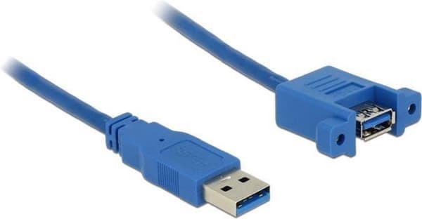 Delock - USB 3.0 A hane till USB 3.0 A hona - 1 m