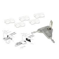 Delock USB Port Blocker til USB A hun - USB port blocker (pakke med 5) (20648)