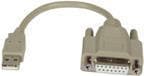M-CAB - Joystick Adapter - USB (M) til DB-15 (W) - 20 cm