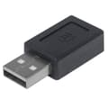 Miniatyrbillede 1 af 7: Manhattan USB 2.0-adapter [1x USB-A 2.0-stik - 1x USB-C-stik] Stik passer begge veje