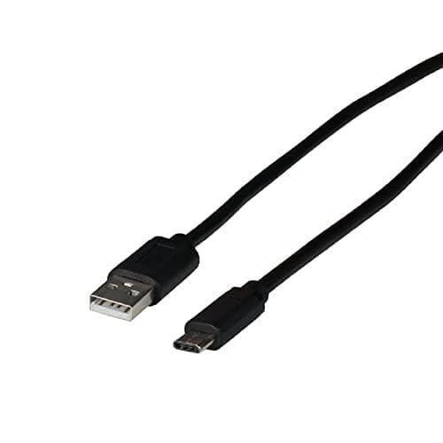 EFB-Electronics EBUSBC-USB20AK.1 USB-kabel 1 m USB 2.0 USB C USB A Svart