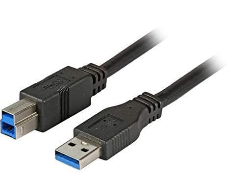 EFB Electronics K5247SW.1 USB-kaapeli 1 m USB 3.2 Gen 1 (3.1 Gen 1) USB A USB B Musta (K5247SW.1)