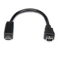 Miniatyrbillede 1 af 3: StarTech.com Micro USB til Mini USB2.0 Adapter - Han / Hun - USB Adapter - Mini USB, Type B (F) - 5-benet Micro USB Type B (M) - 15,24 cm (USB/USB2 .0