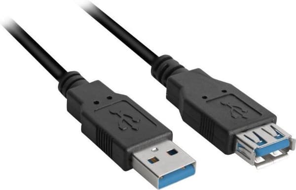 Sharkoon - USB 3.0 A hane till USB 3.0 A hona - 1 m
