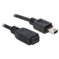 DeLOCK - USB-kabel - mini USB, typ B (M) - mini USB, typ B (W) - 1 m (82667)