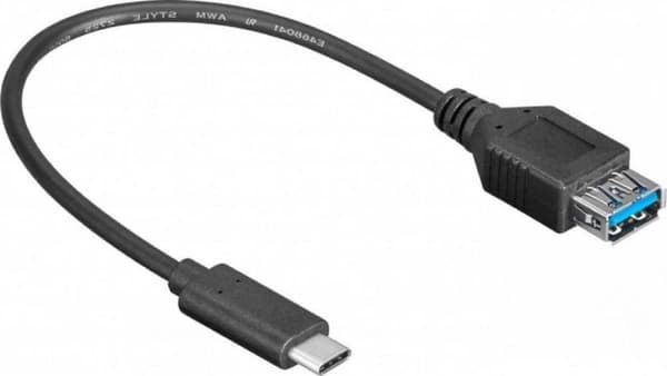 Goobay USB-C-USB-sovitin - USB3.0 - 0,20 metriä