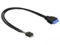 Miniatyrbillede 2 af 2: Delock - Kabel USB 3.0 Pin Header Buchse - USB 2.0 Pin Heade