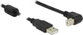 Miniatyrbild 1 av 6: Delock USB 2.0 A hane till USB 2.0 B hane - 1 m