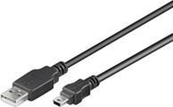 Goobay 93623 USB-kaapeli 1,5 m USB A Micro USB B Musta