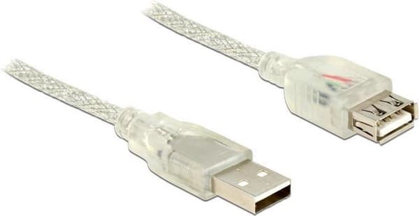 Delock USB 2.0 A uros USB 2.0 A naaras - 5 m