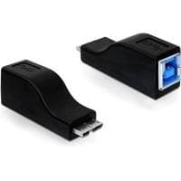 DeLock adapter micro USB3.0-B han > USB3.0-B hun - adapter (65216)