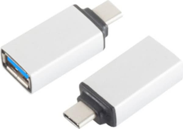 S-Conn 14-05015 USB 3.1 C USB 3.0 A Sølv kabelinterface/adapter (14-05015)