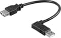 Pikkukuva 1 / 3: Goobay USB 2.0, 0,15 m USB-kaapeli 0,15 m USB A Musta