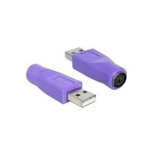 Delock Adapter USB Type-A han > PS/2 hun (65461)