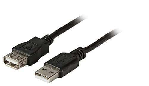EFB USB2.0 forlængerkabel han type A til en hun klassisk 0,5 m Grå