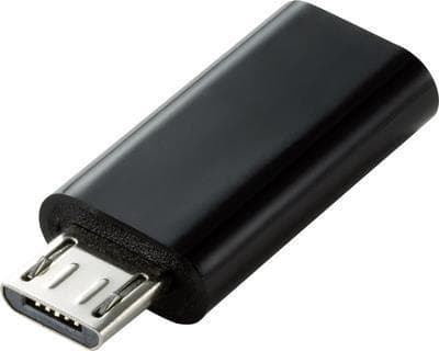 Renkforce RF-4472838 Kabelinterface/Kønsadapter Micro USB-B USB Type C Sort (RF-4472838)