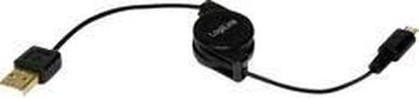 Logilink - USB 2.0 A hane till USB 2.0 Micro hane - 0,75 m