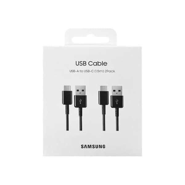 Samsung - USB-A till USB-C kabel, 1.5m, 2-pack